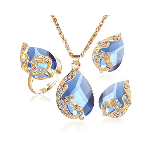 Hongyu Fashion jewelry set multiple colour             SKU-1042