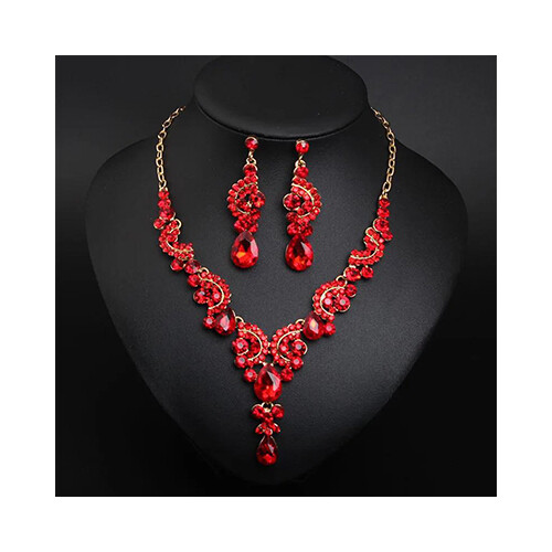 High quality Bridal Rhinestones Necklace             SKU-1049