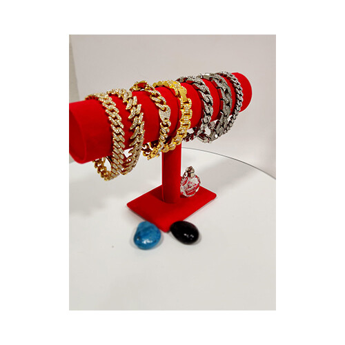 Men Women Bracelet Gold Silver12 Shapes             SKU-1091