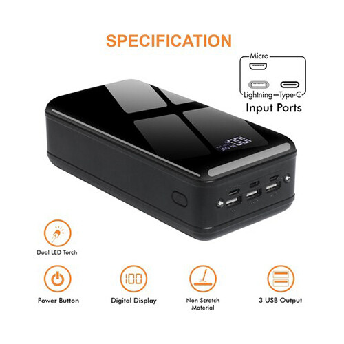 Y86 3USB Power Bank- 50000 MAH - WUW-Y86             SKU-1256