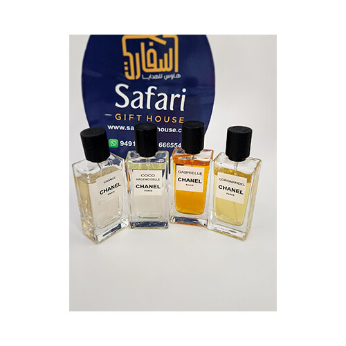 Les Exclusifs De CHANEL Paris - Corpmandel,Sycomore, Chance, Gabrielle, COCO, 5 PCS.             SKU