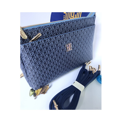 BagCo Womens Brand -Hand Bag Navy Color             SKU-2068