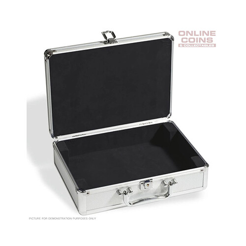 Wathces Bag Silver out Red inside for 8 watches             SKU-1349