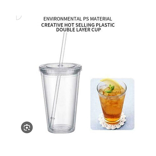 Plastic Cup Big for Hot and Cold Drinks             SKU-1381