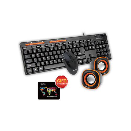 Meetion C105 USB Standard 3 in 1 Combo Gaming Keyboard             SKU-1388