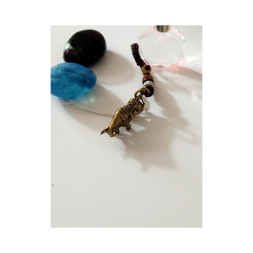 Bronz Key Chains shoze Lion Bell             SKU-1391