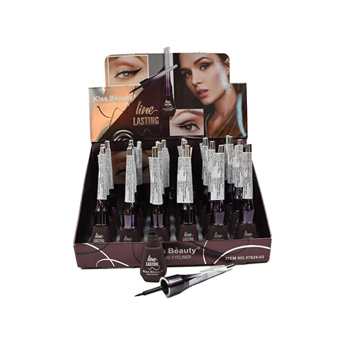 Kiss Beauty Liquid Eylliner  Item.57624-03             SKU-1430