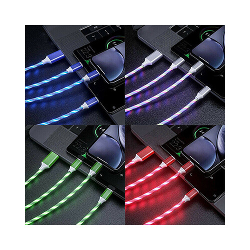 Glowing lighting fast charging cable             SKU-1507