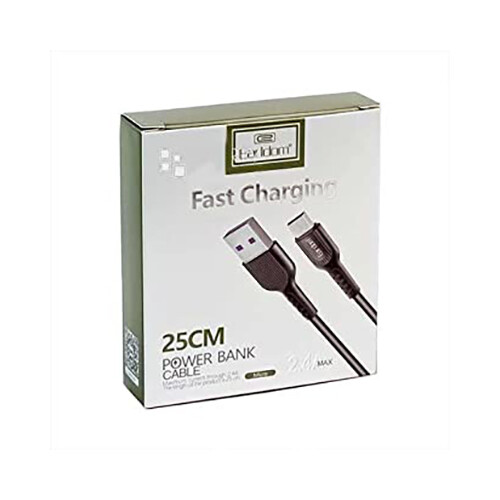 earldom 20w fast charger calbe 25cm             SKU-1638