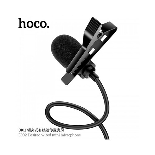 Hoco Mini Microphone Collar Clip D102             SKU-1875