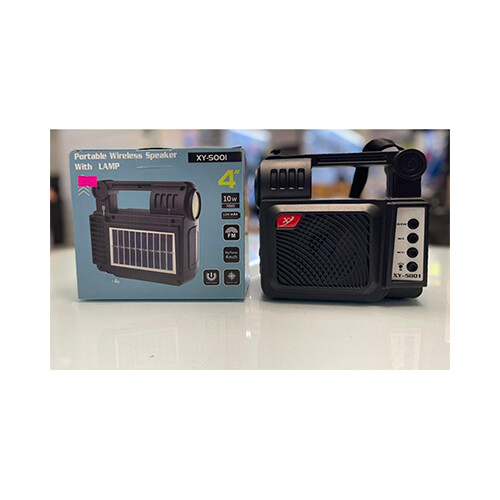 Portable Wilress Radio & Speaker with Lamp XY-5001             SKU-1803