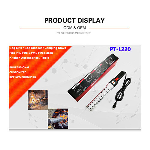 Coil Burner  2000W 650C Air Volume 500 I/min - Lenth 200 cm             SKU-2000