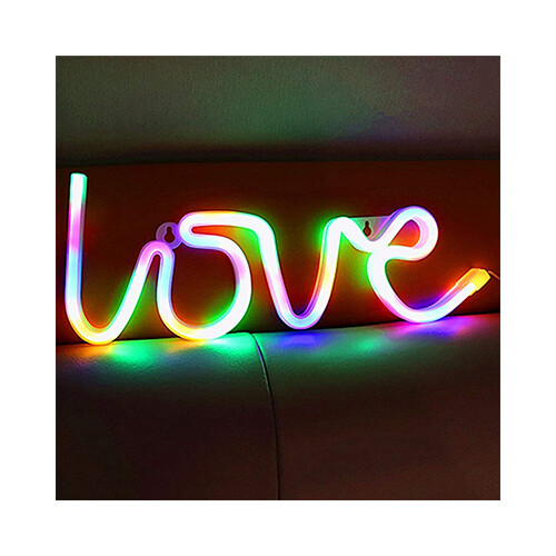 Decoration Lamp Love Word             SKU-1832