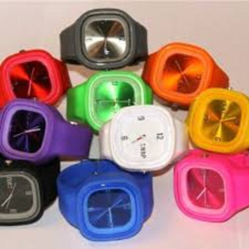 Silicone Watch - Multi Colors  - UniSex - Girls & Boys.    SKU-6001