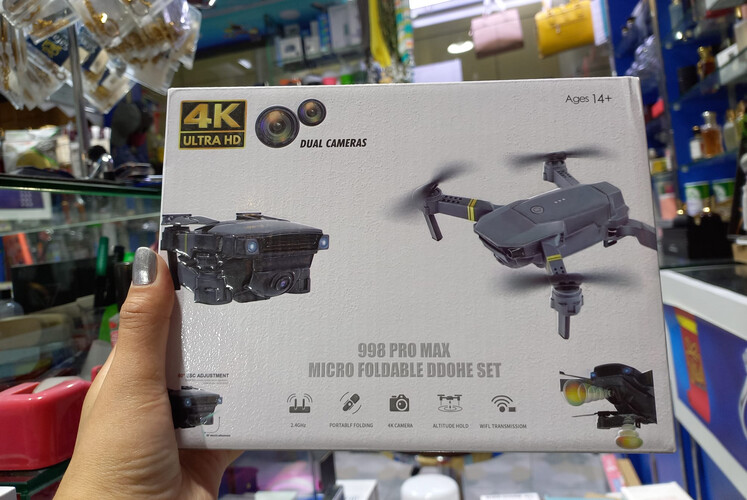 Smart folding drone 4k ultra hd sku-6033