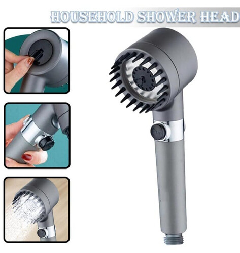 Turbocharged shower head Sku-6040