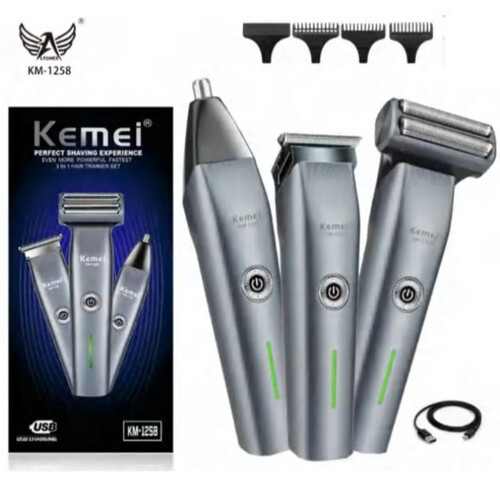 Kemai 3 in 1 trimmer sku-6063