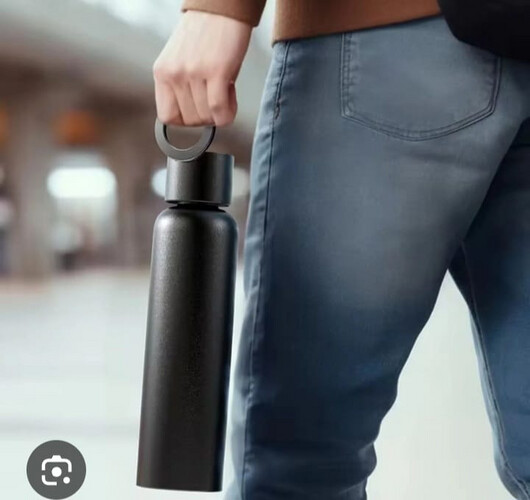 Jurf sport water bottle with phone mount sku-6066