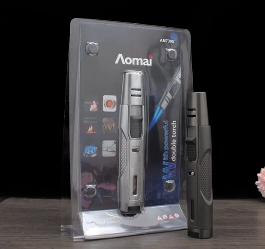 Electric lighter with torch sku-6082