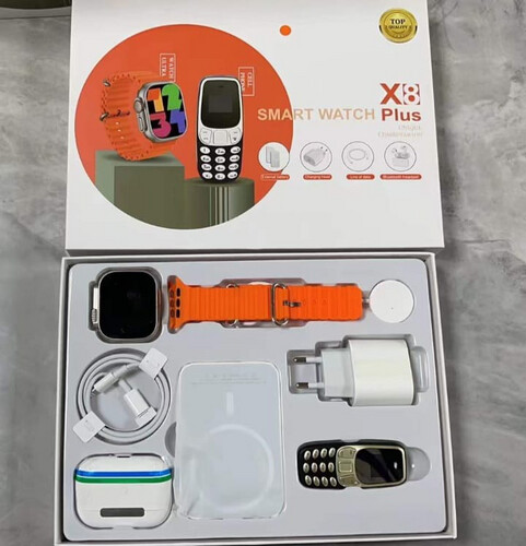 X8 smart watch plus combination sku-6090
