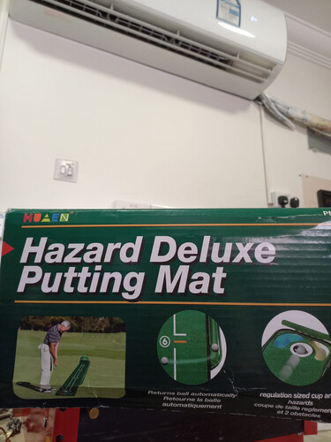Lizard delux golf putting mat sku-6093
