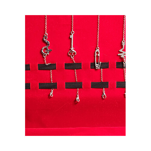 Accessories Set of 24 Bracelets 23 Gold 12 Silver 2             SKU-708