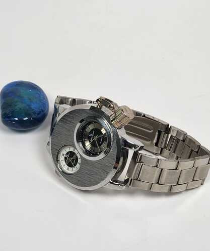 Used Men Watch Brands Digital Silver     SKU-2137