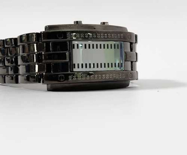 Used Men Watch Brands Digital Full Black     SKU-2129