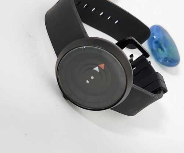 Used Men Watch Full Black    SKU-2116