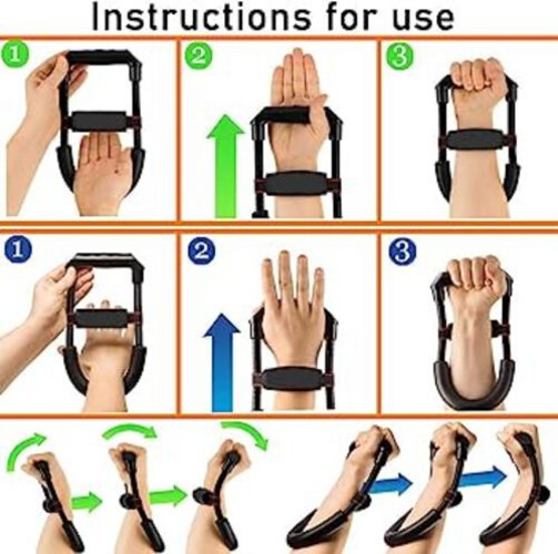 Wrist Exercuser JT-16 - Exersise Wrist Strength - Size - 15.5x26cm - SKU-2110