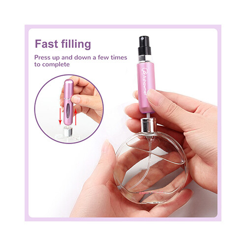 Perfume Spray Bottle Mini Portable Refillable Travel Cosmetic Tool       SKU-2101