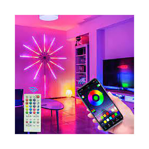 App Smart Controrol IC Led RGB Fireworks light 5V USB  -  SKU-2095