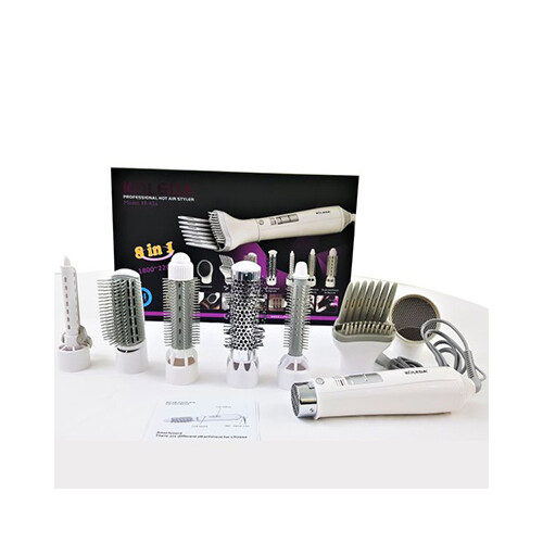Koleda Professional Hot Air Styler 8 in 1 - Model RF-456 - Made in Japan           SKU-709