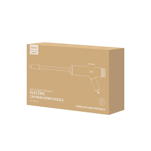 Baseus Cordless and Portable Dual Power Electric Car Washer           SKU-410