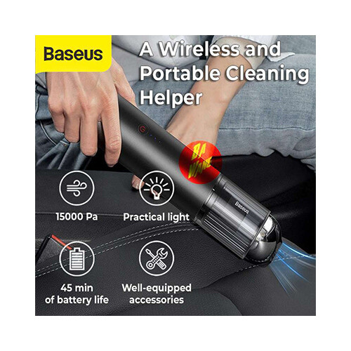 Baseus A3 Car Vacume Cleaner Model No. CRxcQA3             SKU-2066