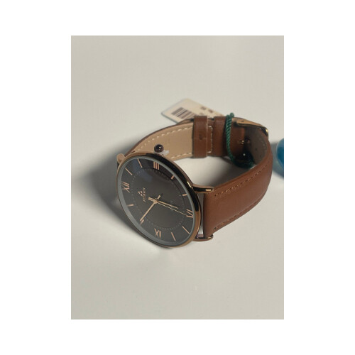 Fitron Men Watch Brown Leather inner Brown             SKU-90