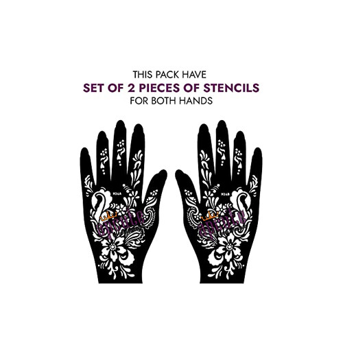Henna - Instant Boday Art For Girls Hands             SKU-105