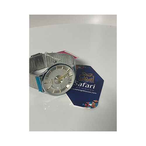 Sveston Men Watch Steel in White             SKU-196