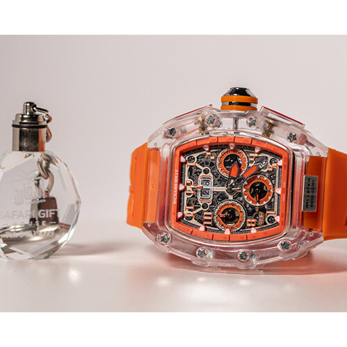 Richard Mile Orange Runbber in Orange             SKU-204