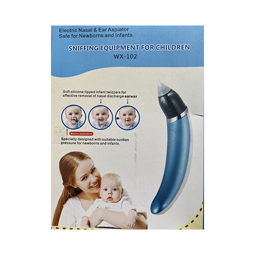 Electric Nasal & Ear Aspiator Safe for newborns and infants             SKU-2038