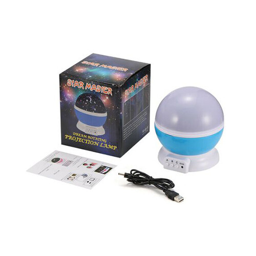 Star Projection Lamp Blue lamp             SKU-482