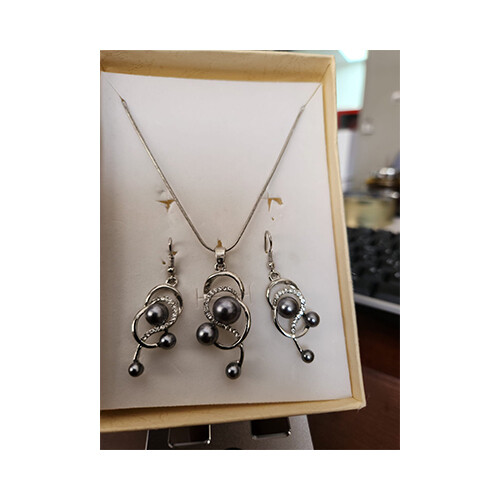 Accessories - For Women - Set - Color - Silver Pearl 8             SKU-662