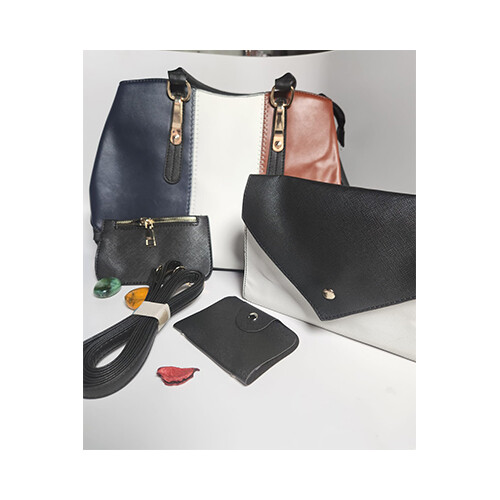 LUOWAN Handbag 4 pcs set (Black, Blue) - Ladies Hand Bag             SKU-1214