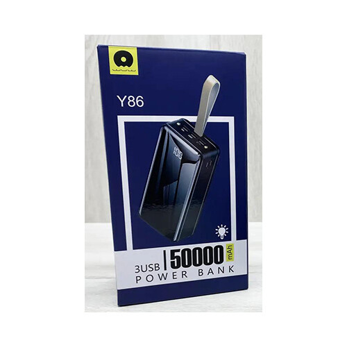 Y86 3USB Power Bank- 50000 MAH - WUW-Y86             SKU-1256