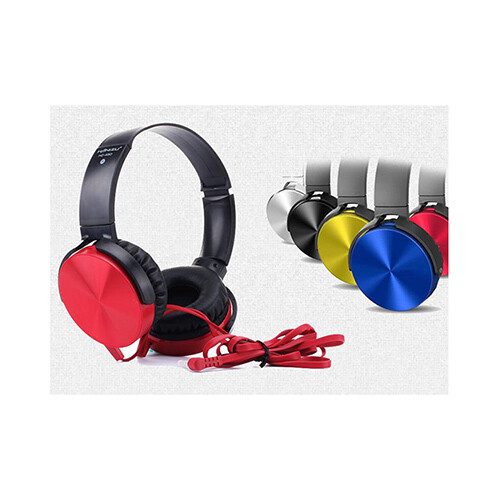 Extra Base Stereo HeadPhones MDR XB450AP 4 Colors Blue - Red- White - Black - Yellow    SKU-1316