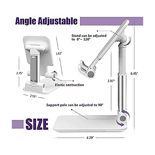 FOLDING DESKTOP PHONE STAND L305             SKU-1371