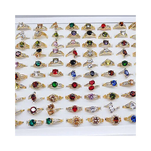Wholesale Girls Rings multi color             SKU-1432
