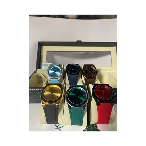 FITRON Brand - for Men Sports Watchs 6 Pcs  in Display Box             SKU-1451