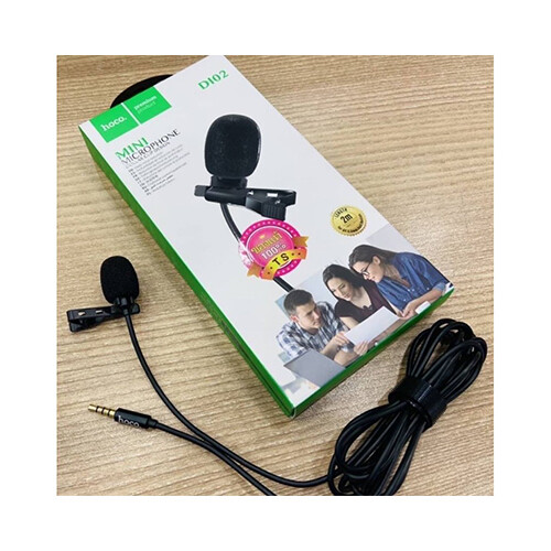 Hoco Mini Microphone Collar Clip D102             SKU-1875
