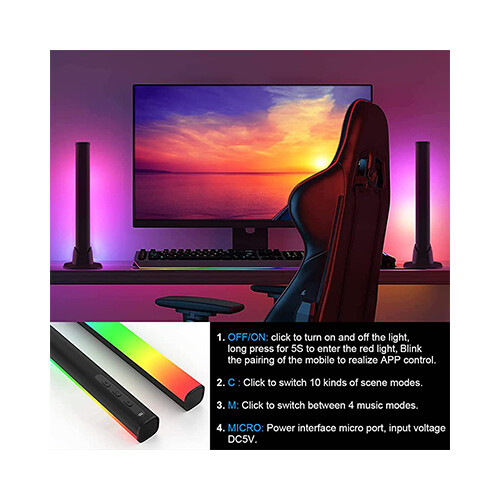 Smart Ambient Light RGB - USB             SKU-1817